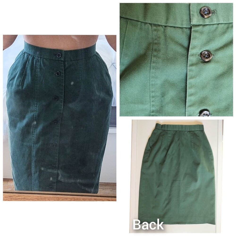 Vintage straight skirt